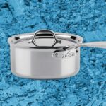 All Clad Sauce Pan Abstract Background SOURCE All Clad